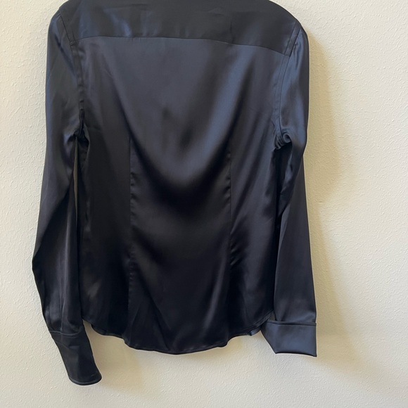 Ralph Lauren Black Silk Blouse - Picture 4 of 10